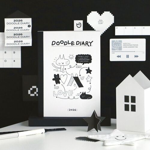 2026 Doodle Diary Planner - Image 43