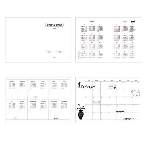 2026 Doodle Diary Planner - Image 12