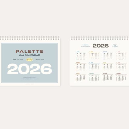 2026 Palette Desk Calendar - Image 7