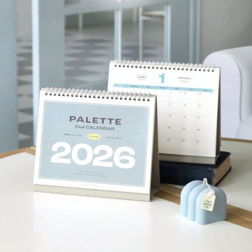 2026 Palette Desk Calendar