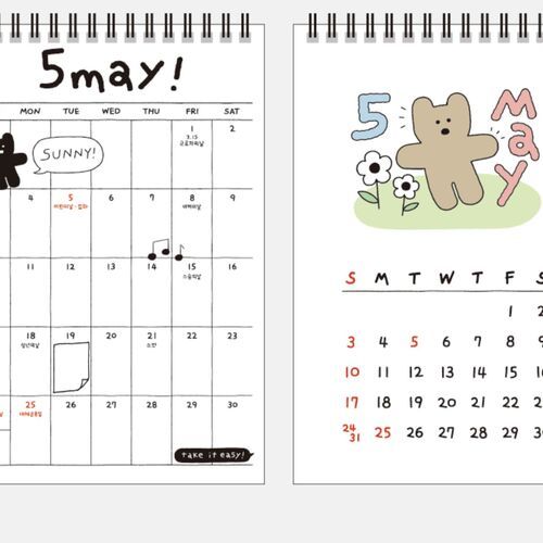2026 Doodle Desk Calendar - Image 12