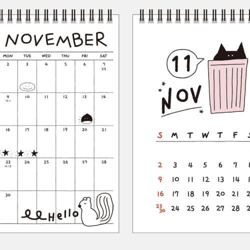 2026 Doodle Desk Calendar - Image 17