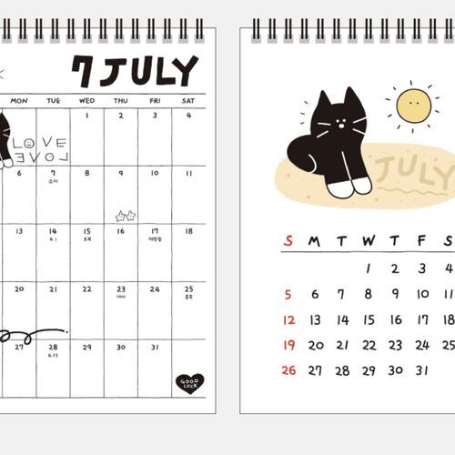 2026 Doodle Desk Calendar - Image 14
