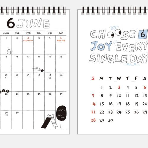 2026 Doodle Desk Calendar - Image 13