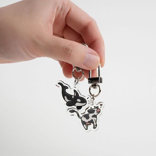 Animal Acrylic Key Ring v2 - Image 2