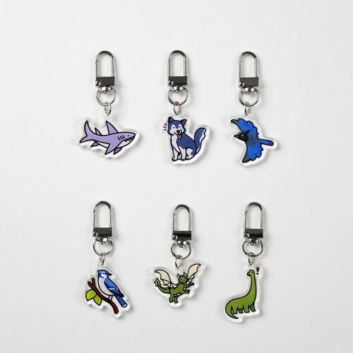 Animal Acrylic Key Ring v2 - Image 7