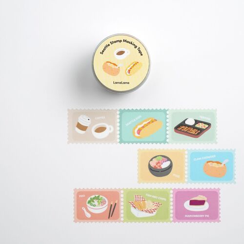 Seattle Stamp Masking Tape - Image 4
