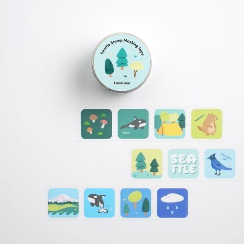 Seattle Stamp Masking Tape - Image 5