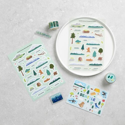 Seattle Stamp Masking Tape - Image 10