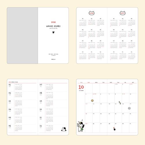 2026 Handi Cat Monthly Planner - Image 7