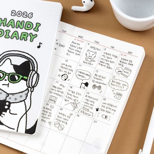 2026 Handi Cat Monthly Planner - Image 14