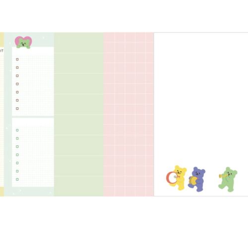 2026 Jelly Bear Diary Planner - Image 10