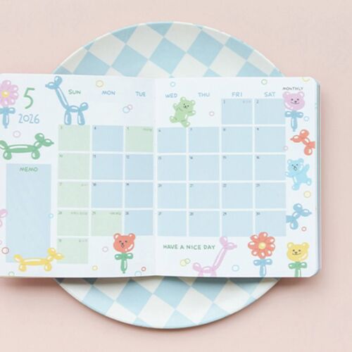 2026 Jelly Bear Diary Planner - Image 2