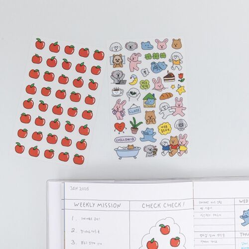 Apple Point Deco Sticker - Image 2