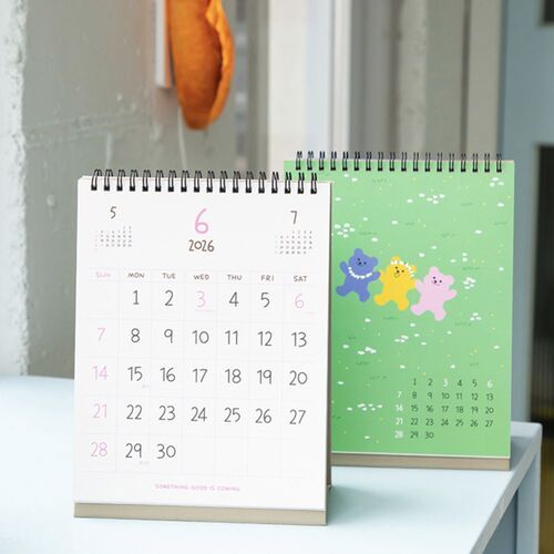 2026 Jelly Bear Standing Calendar - Image 2