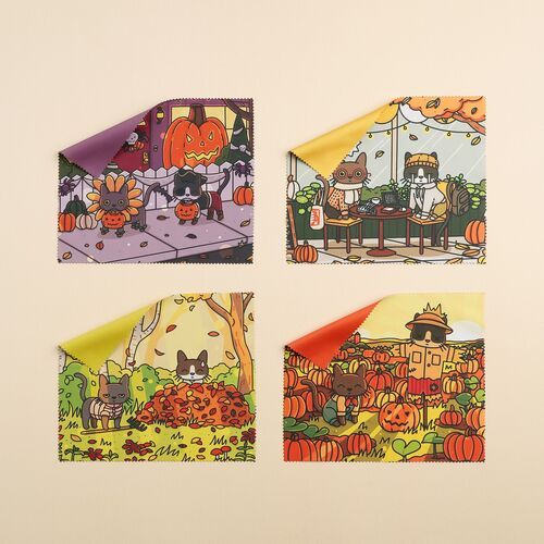 Lana Cat Autumn Screen Cloth