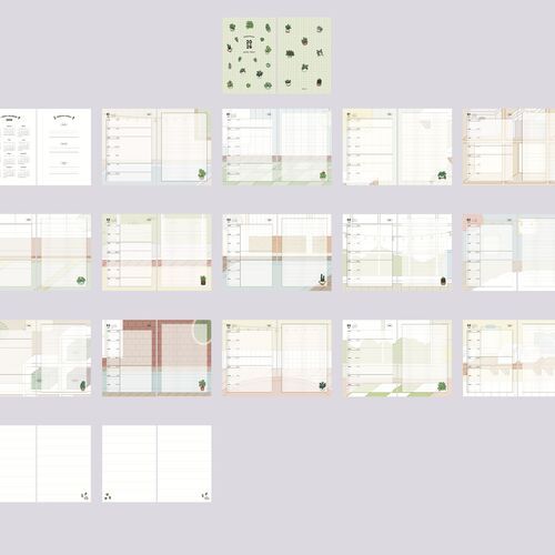2026 Houseplant Quarterly Weekly Planner - Image 4