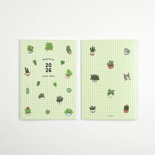 2026 Houseplant Quarterly Weekly Planner - Image 3