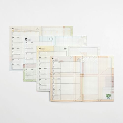 2026 Houseplant Quarterly Weekly Planner - Image 5