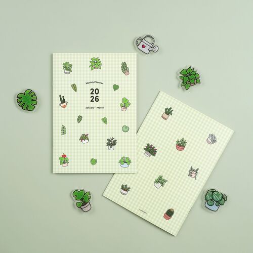 2026 Houseplant Quarterly Weekly Planner - Image 8