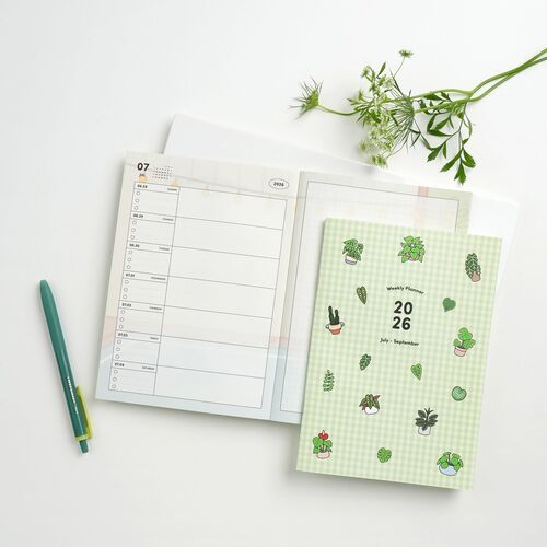 2026 Houseplant Quarterly Weekly Planner - Image 2