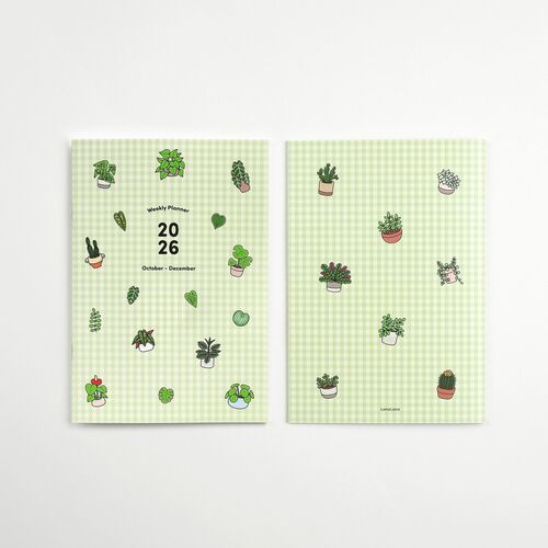 2026 Houseplant Quarterly Weekly Planner - Image 12