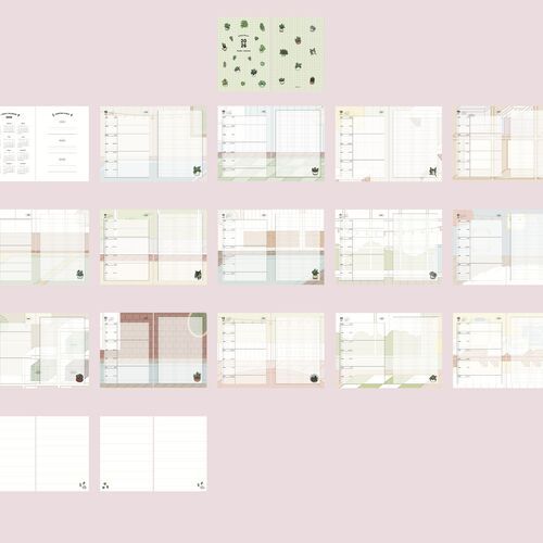 2026 Houseplant Quarterly Weekly Planner - Image 16