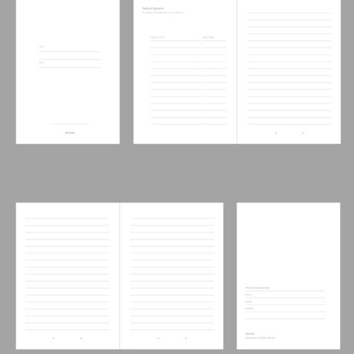 Episode B6 Lined Notebook