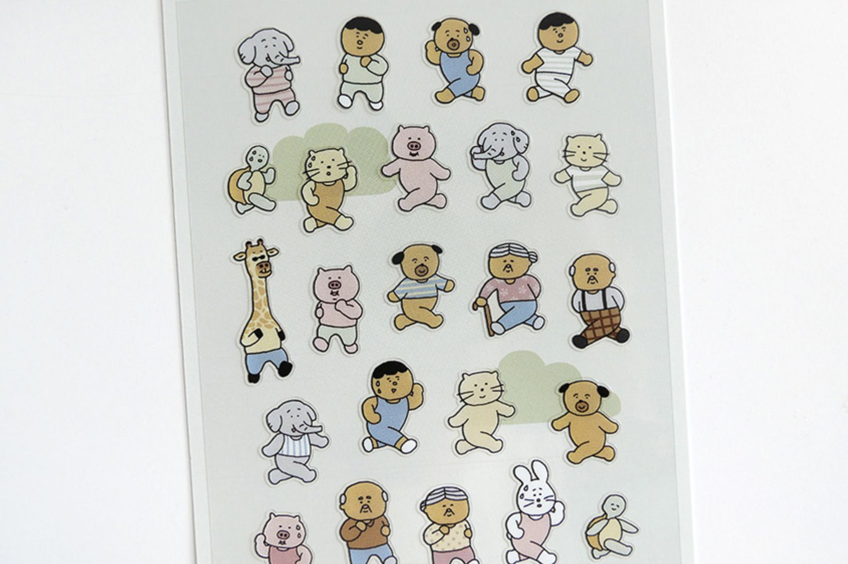 Sticker Everybody Up MochiThings: Everybody Run Deco Sticker