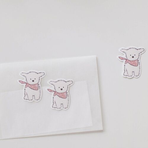 21pcs Baby Puppy Cereal Sticker Set - Image 2