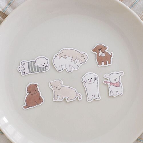 21pcs Baby Puppy Cereal Sticker Set - Image 4