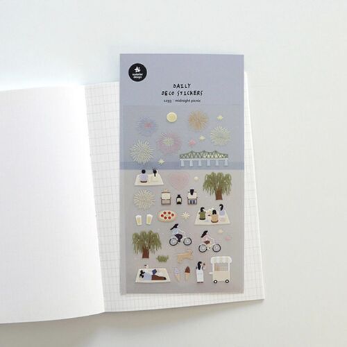 Midnight Picnic Deco Sticker - Image 2