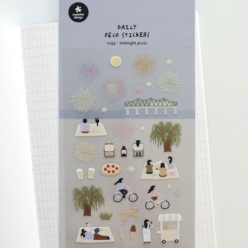 Midnight Picnic Deco Sticker - Image 3