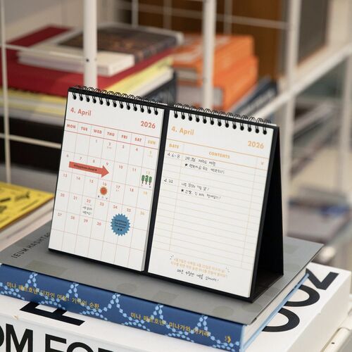 2026 Dual Desk Checklist Calendar - Image 4