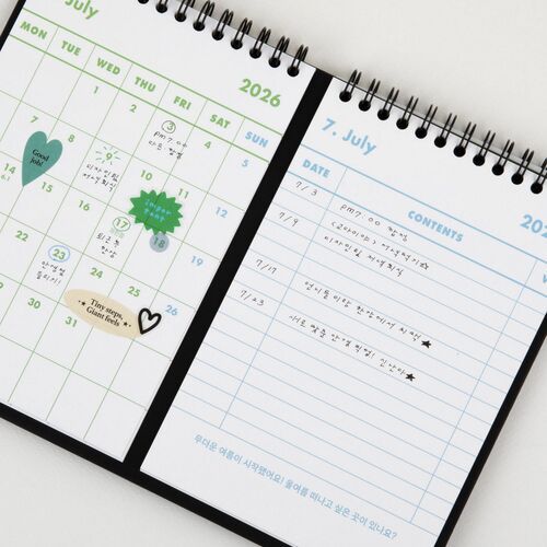 2026 Dual Desk Checklist Calendar - Image 7