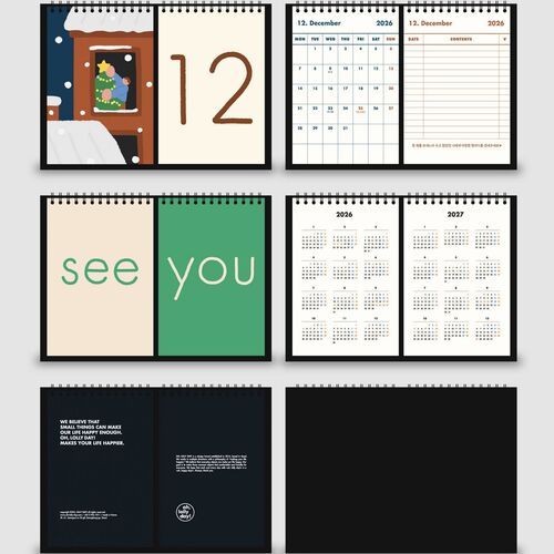 2026 Dual Desk Checklist Calendar - Image 15