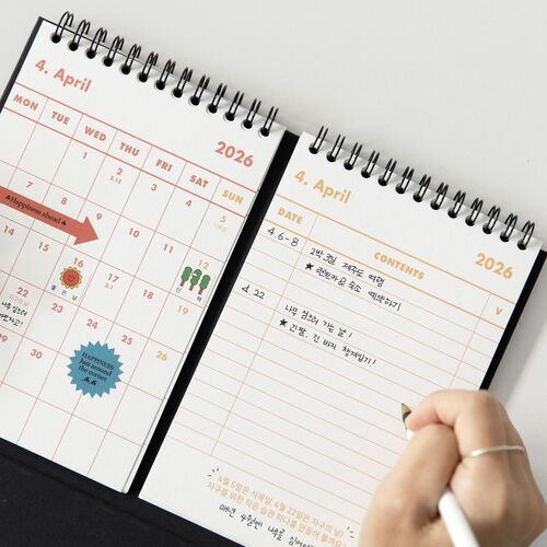 2026 Dual Desk Checklist Calendar - Image 2