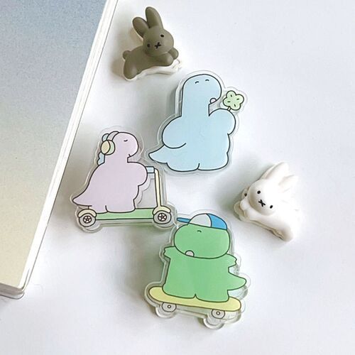 Dino Acrylic Binder Clip - Image 3