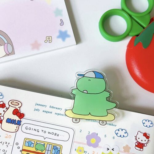 Dino Acrylic Binder Clip - Image 2