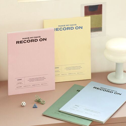 2026 Record On A4 Monthly Planner