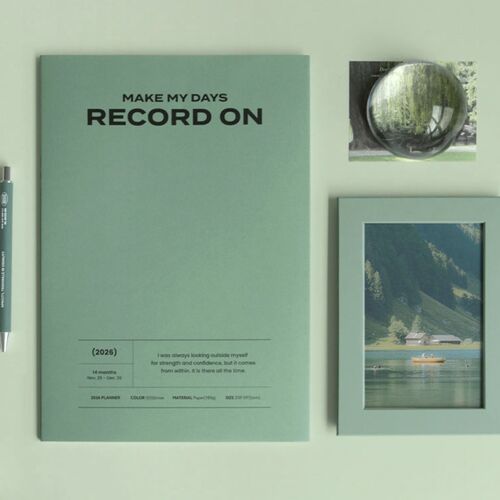 2026 Record On A4 Monthly Planner - Image 5