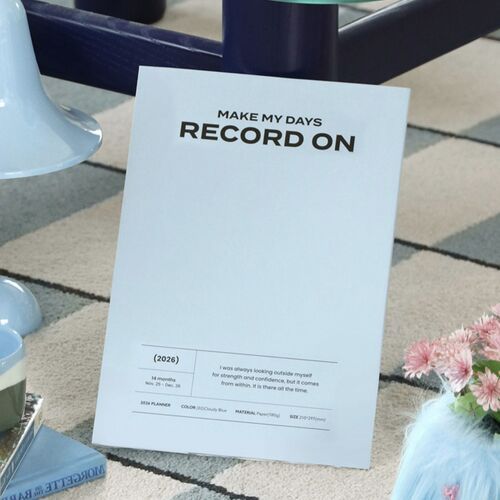 2026 Record On A4 Monthly Planner - Image 4