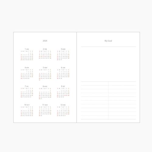 2026 Large Rainbow Scheduler - Image 10