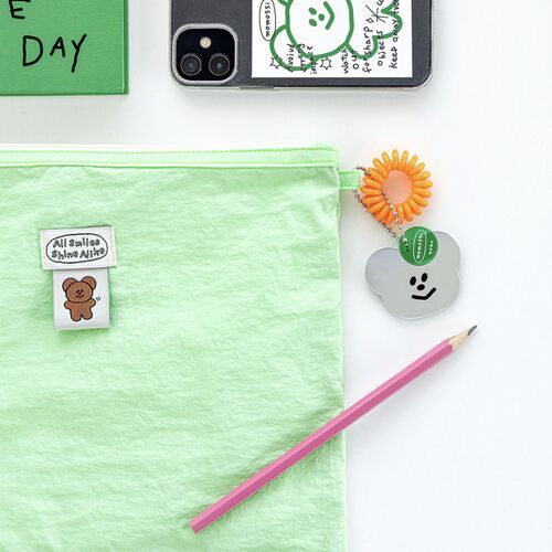 Smiley Acrylic Mirror Charm - Image 7