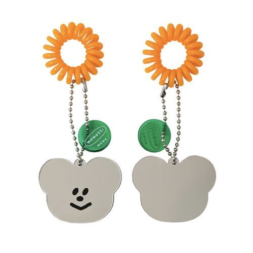 Smiley Acrylic Mirror Charm - Image 4