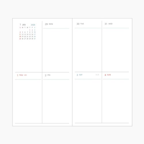 2026 Small Rainbow Scheduler - Image 15