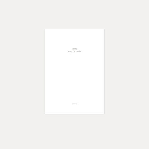 2026 Object Daily Planner - Image 16