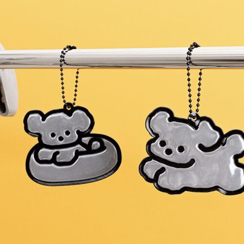 Coi Puppy Reflective Keychain - Image 2