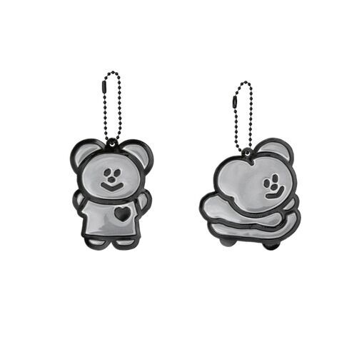 Momo Bear Reflective Keychain - Image 9