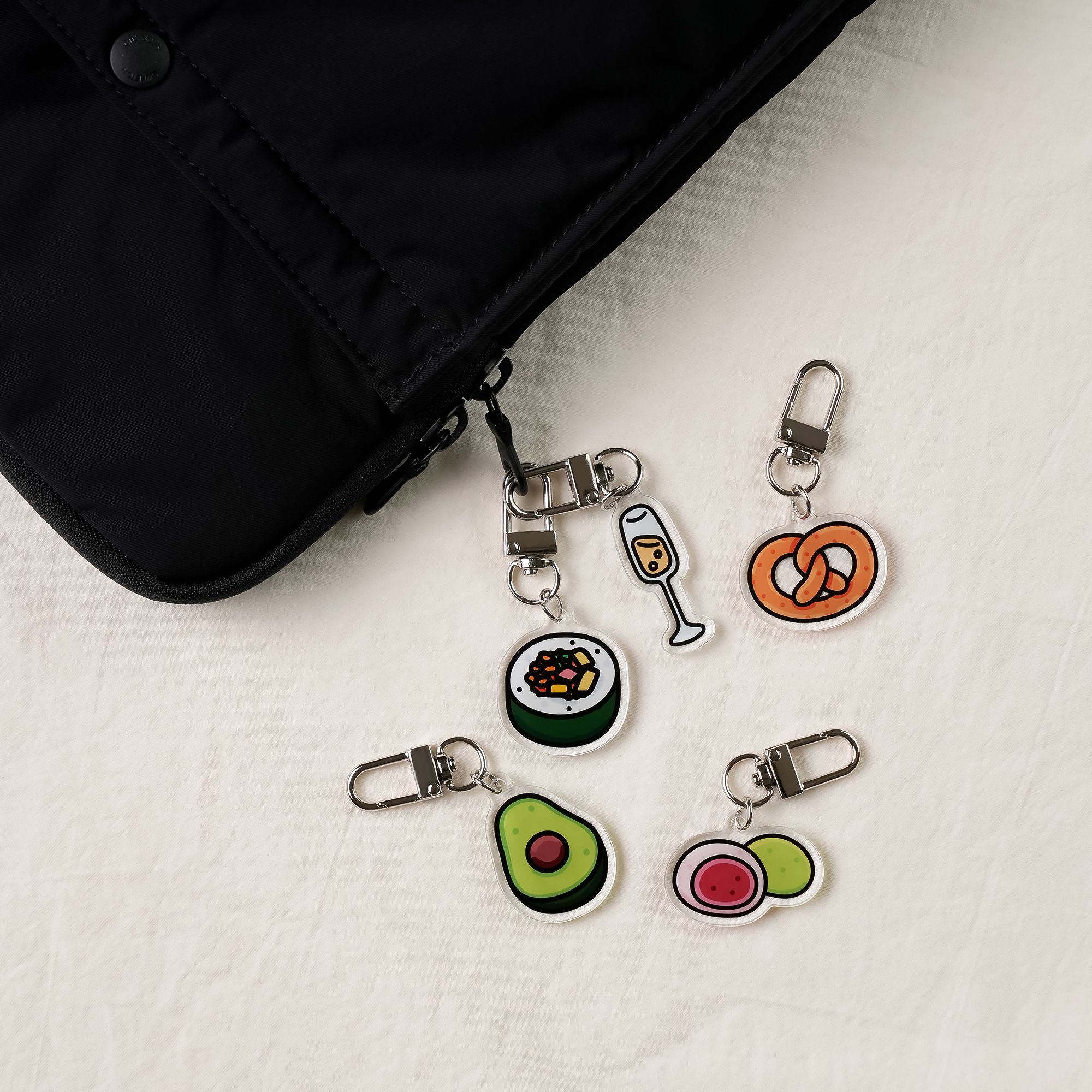 MochiThings: Food Acrylic Key Ring v3
